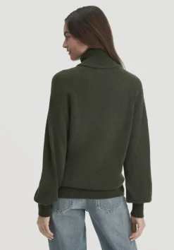 Rollkragen Pullover Relaxed BETTER RECYCLING aus reinem Cashmere von hessnatur
