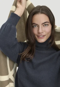 Rollkragen Pullover Relaxed BETTER RECYCLING aus reinem Cashmere von hessnatur
