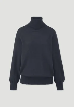 Rollkragen Pullover Relaxed BETTER RECYCLING aus reinem Cashmere von hessnatur