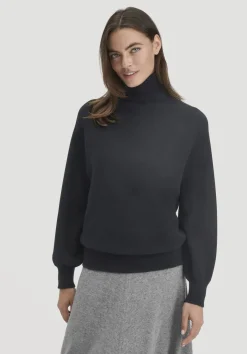 Rollkragen Pullover Relaxed BETTER RECYCLING aus reinem Cashmere von hessnatur