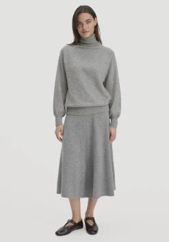 Rollkragen Pullover Relaxed BETTER RECYCLING aus reinem Cashmere von hessnatur