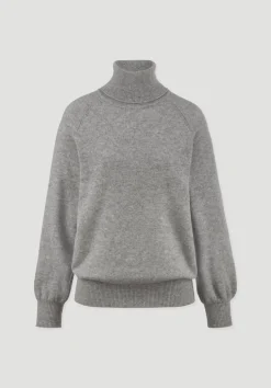 Rollkragen Pullover Relaxed BETTER RECYCLING aus reinem Cashmere von hessnatur