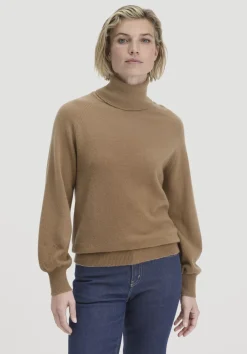 Rollkragen Pullover Relaxed BETTER RECYCLING aus reinem Cashmere von hessnatur