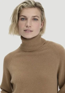 Rollkragen Pullover Relaxed BETTER RECYCLING aus reinem Cashmere von hessnatur