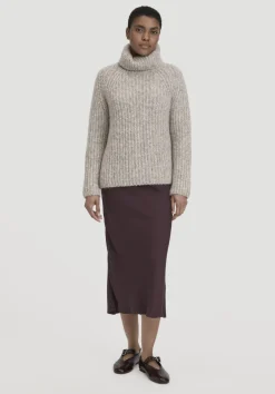 Rollkragenpullover Relaxed aus Alpaka mit Bio-Baumwolle von hessnatur