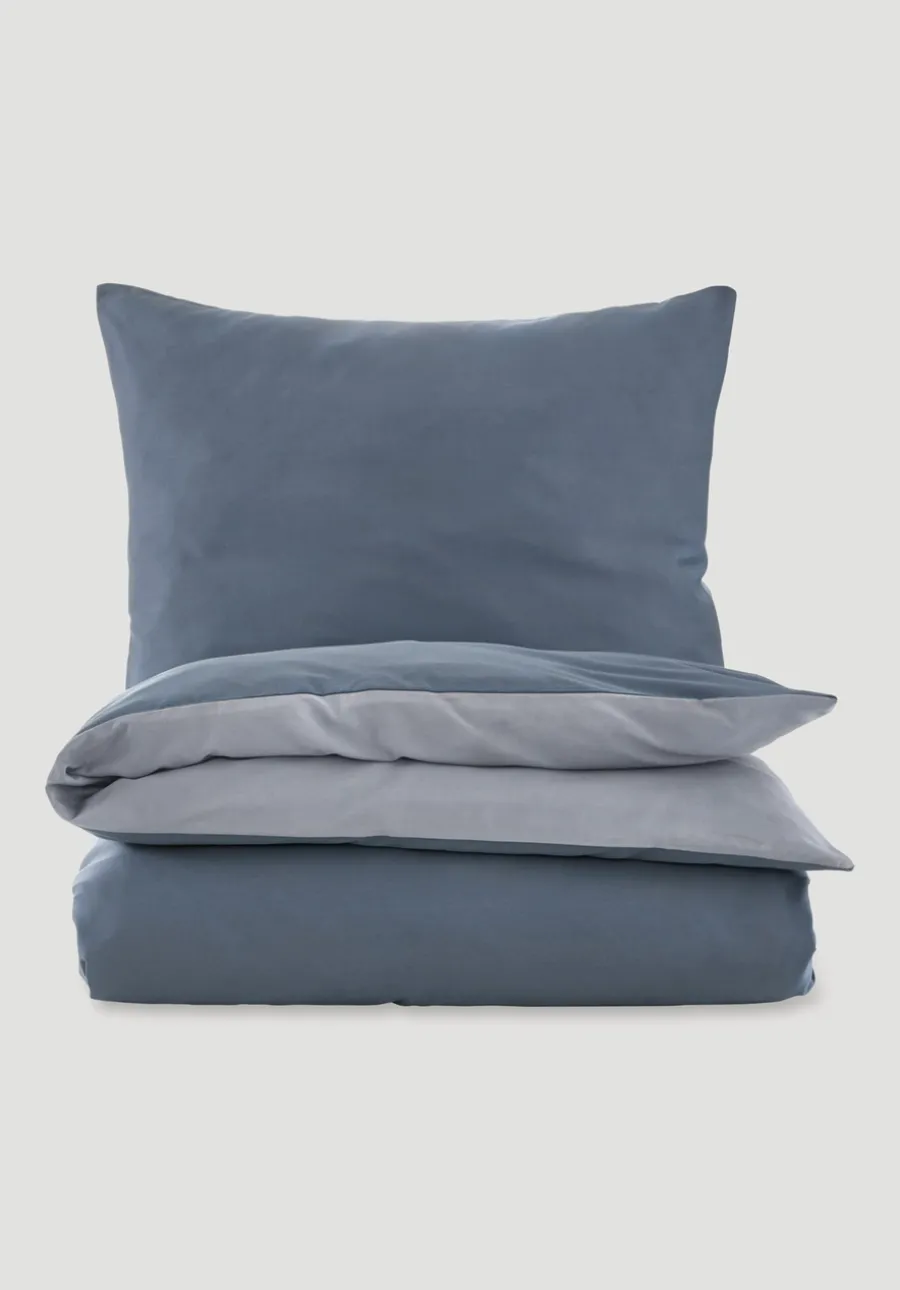 Satin Wende Bettwäsche Set aus reiner Bio-Baumwolle von hessnatur