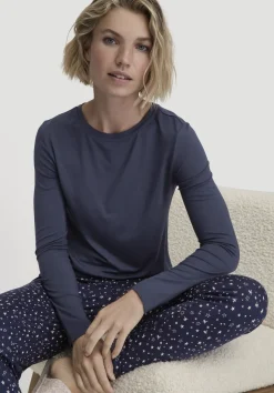Schlaf Longsleeve PURE FLOW aus TENCEL™ Modal von hessnatur
