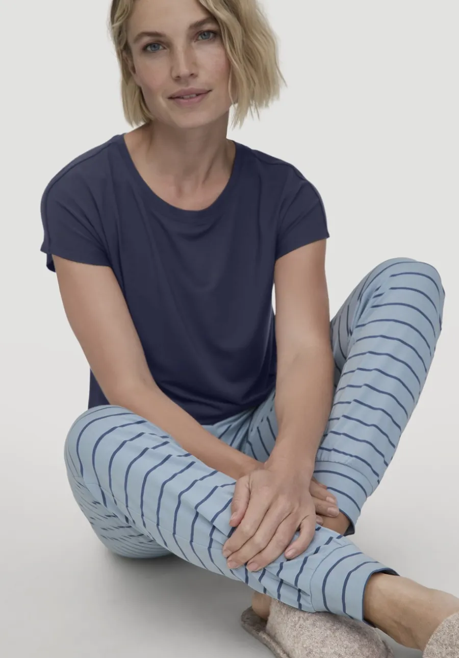Schlafhose PURE COTTON aus reiner Bio-Baumwolle von hessnatur
