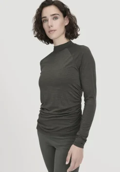 Shirt Langarm Slim ACTIVE FUNCTIONAL aus Bio-Merinowolle und TENCEL™ Lyocell von hessnatur