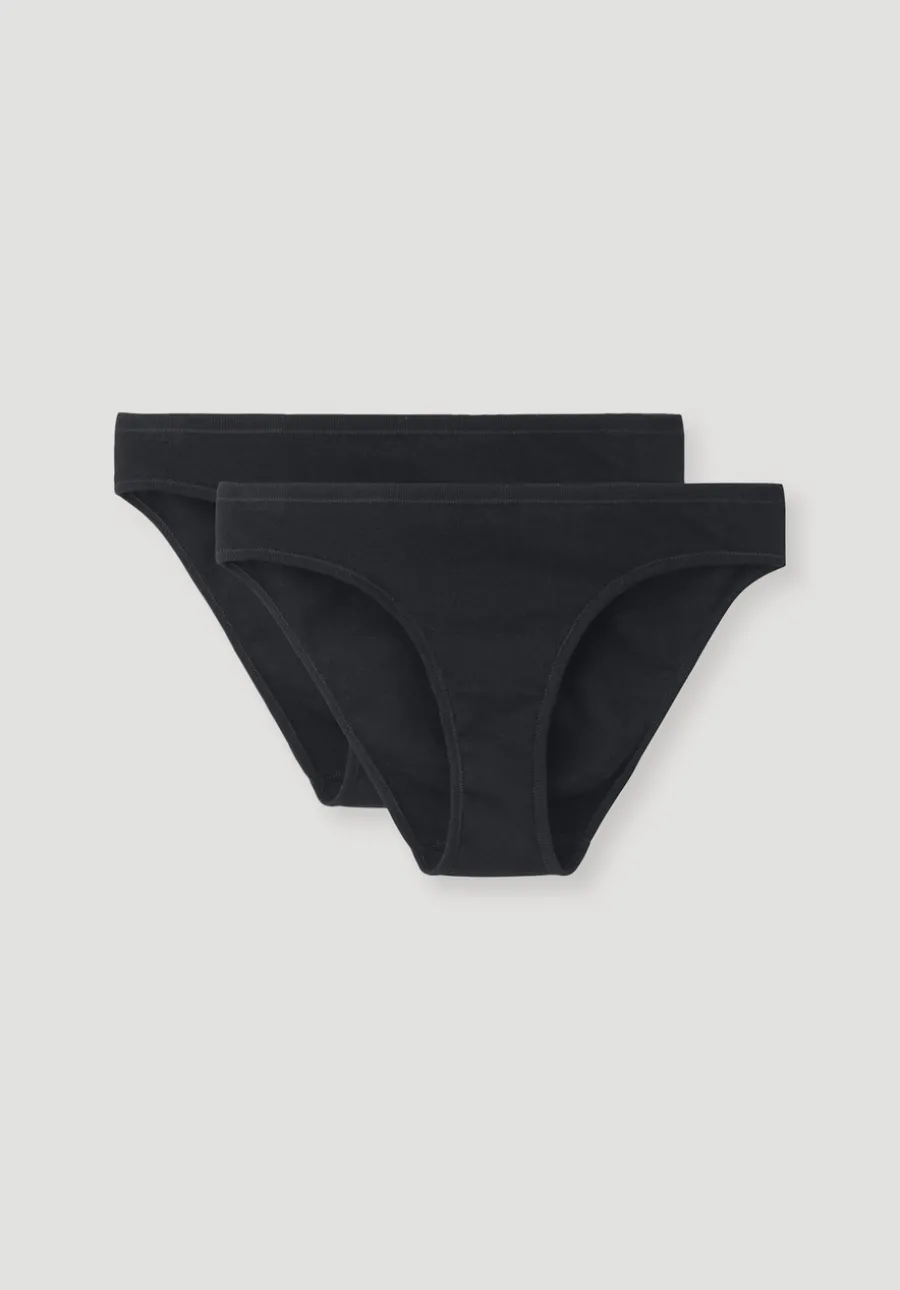 Slip Low Cut im 2er-Pack PURE COTTON aus reiner Bio-Baumwolle von hessnatur