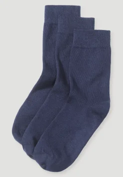 Socke im 3er-Pack aus Bio-Baumwolle von hessnatur