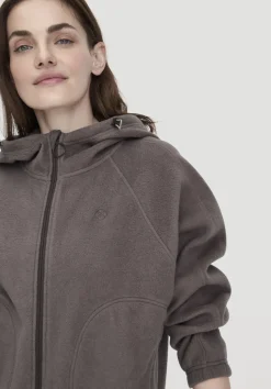 Softfleece Jacke Oversize ACTIVE COMFORT aus reiner Bio-Baumwolle von hessnatur