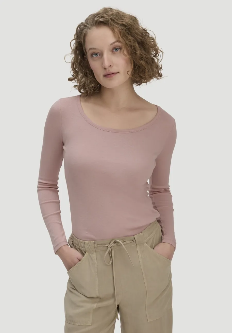 Softrib Longsleeve Fitted aus Bio-Baumwolle und TENCEL™ Modal von hessnatur