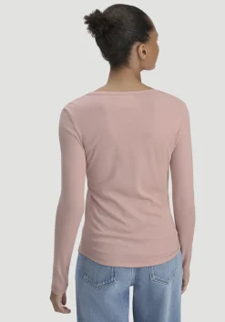 Softrib Longsleeve Henley Fitted aus Bio-Baumwolle und Tencel™ Modal von hessnatur