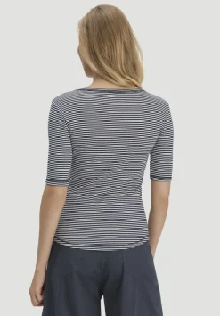 Softrib Streifen T-Shirt Fitted aus Bio-Baumwolle und TENCEL™ Modal von hessnatur