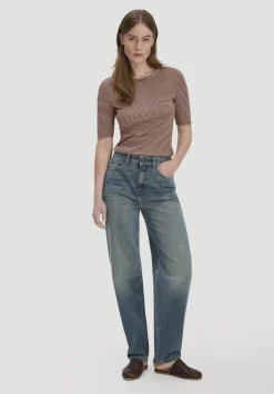 Softrib Streifen T-Shirt Fitted aus Bio-Baumwolle und TENCEL™ Modal von hessnatur