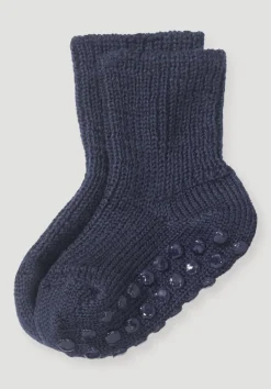 Stoppersocke aus reiner Bio-Merinowolle von hessnatur