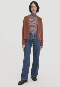 Streifen Softrib Longsleeve Fitted aus Bio-Baumwolle und Modal von hessnatur