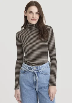 Streifen Softrib Longsleeve Fitted aus Bio-Baumwolle und Modal von hessnatur