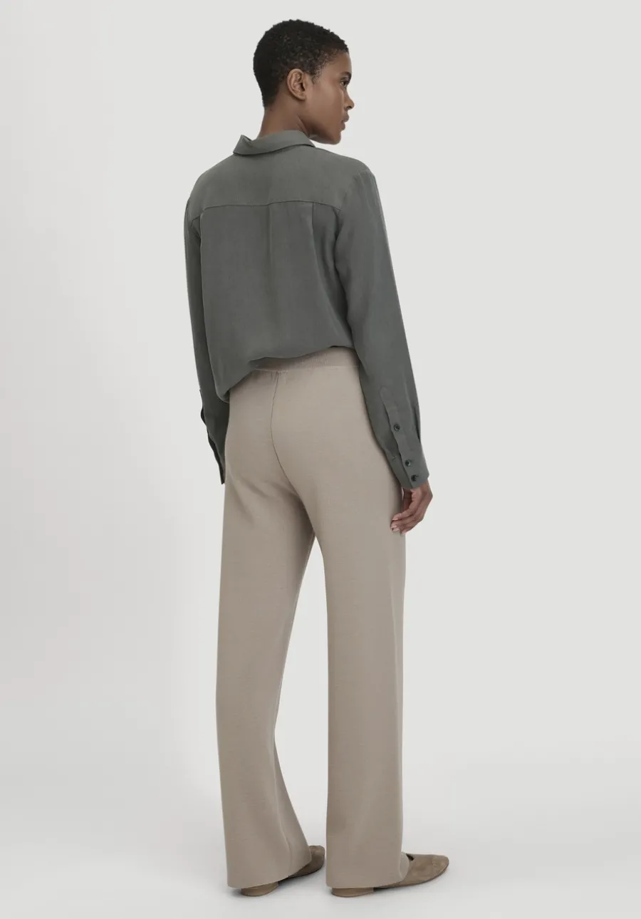 Strick Hose Relaxed aus Bio-Merinowolle und Bio-Baumwolle von hessnatur