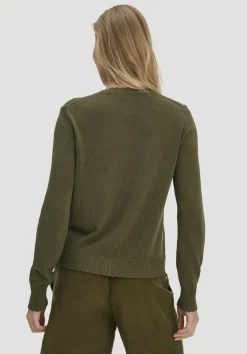Strick Jacke Regular aus Leinen mit Bio-Baumwolle und LENZING™ ECOVERO von hessnatur