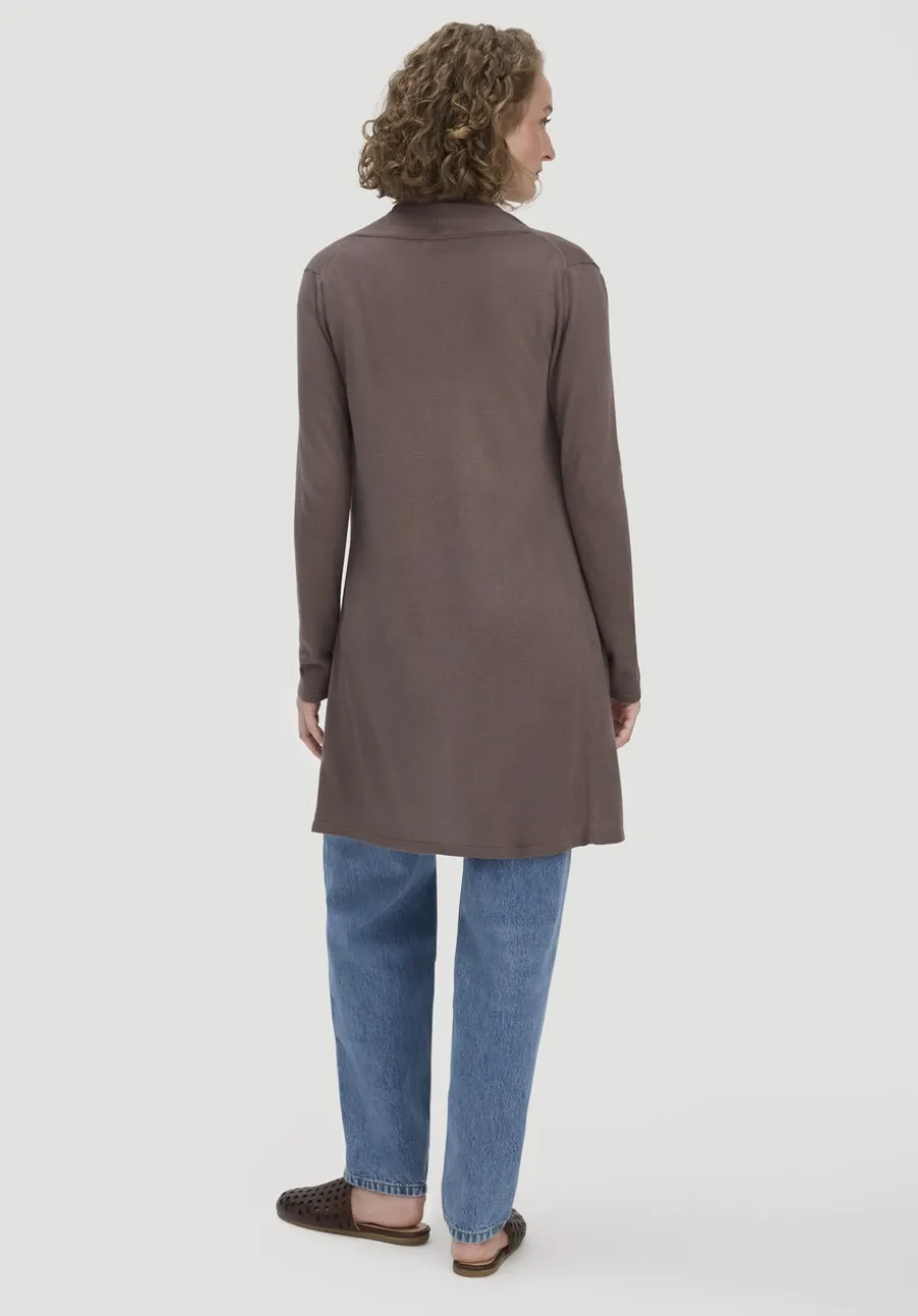 Strick Jacke Regular aus TENCEL™ Lyocell und Bio-Baumwolle von hessnatur