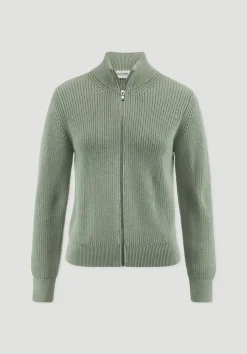 Strick Jacke Regular aus reiner Bio-Baumwolle von hessnatur
