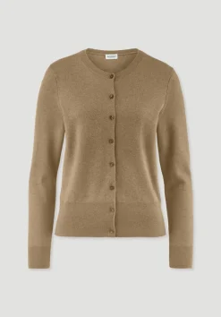 Strick Jacke Regular BETTER RECYCLING aus reinem Cashmere von hessnatur