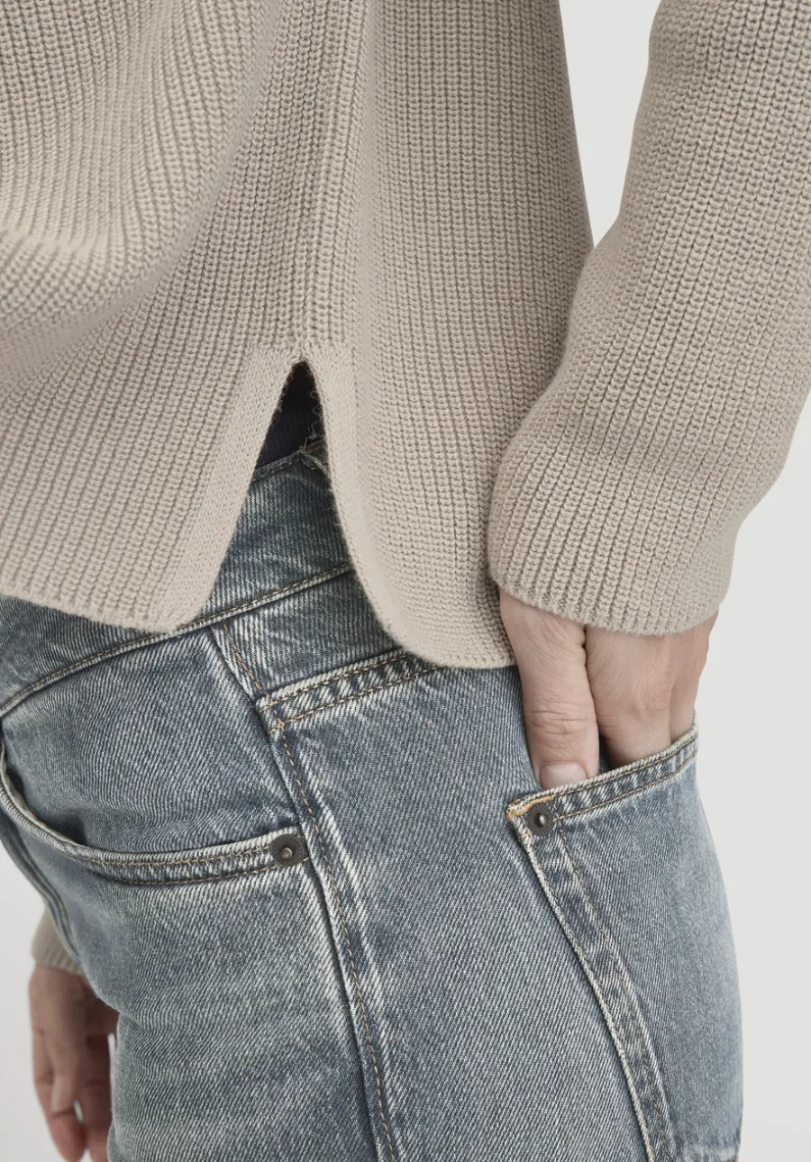 Strick Jacke Relaxed aus reiner Bio-Baumwolle von hessnatur