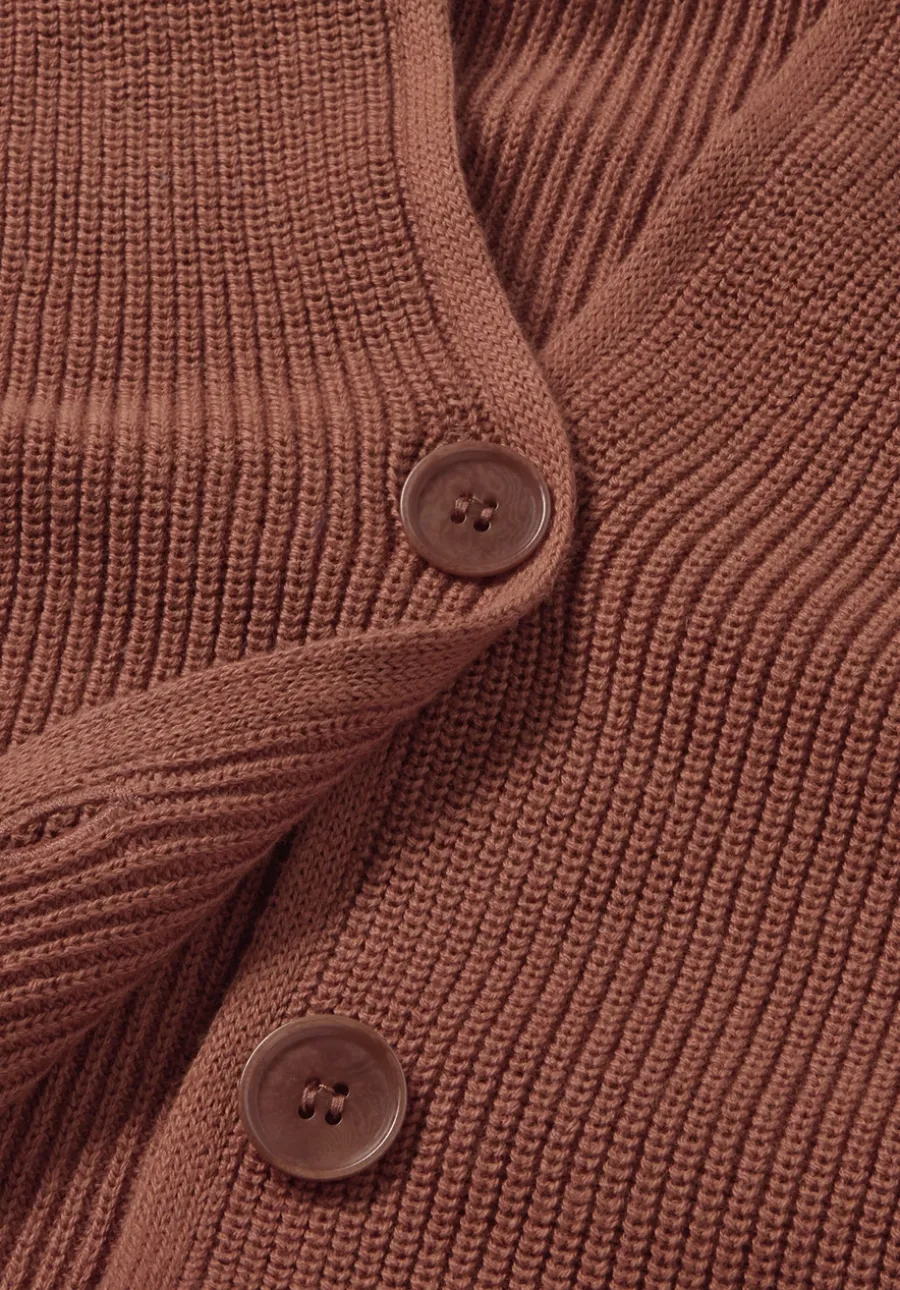 Strick Jacke Relaxed aus reiner Bio-Baumwolle von hessnatur