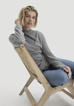 Strick Jacke Relaxed aus Bio-Merinowolle mit Cashmere von hessnatur