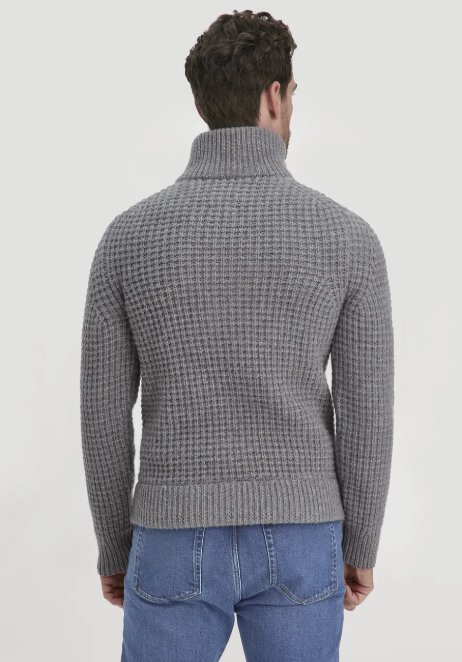 Strick Jacke Relaxed BETTER RECYCLING aus reiner Bio-Merinowolle von hessnatur