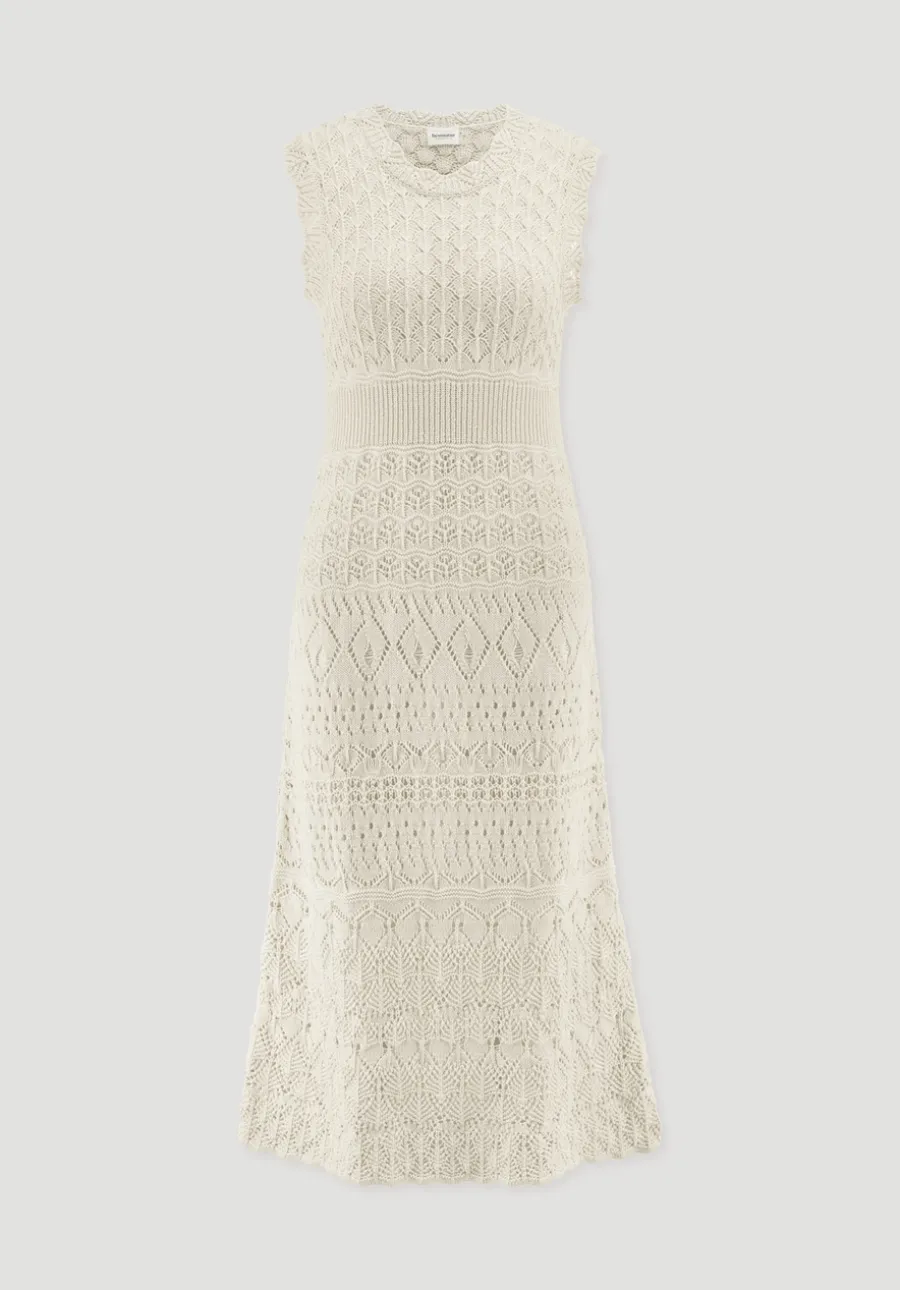 Strick Kleid Midi aus reiner Bio-Baumwolle von hessnatur