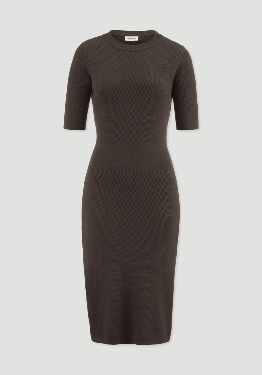 Strick Kleid Regular aus Bio-Baumwolle und Wolle von hessnatur