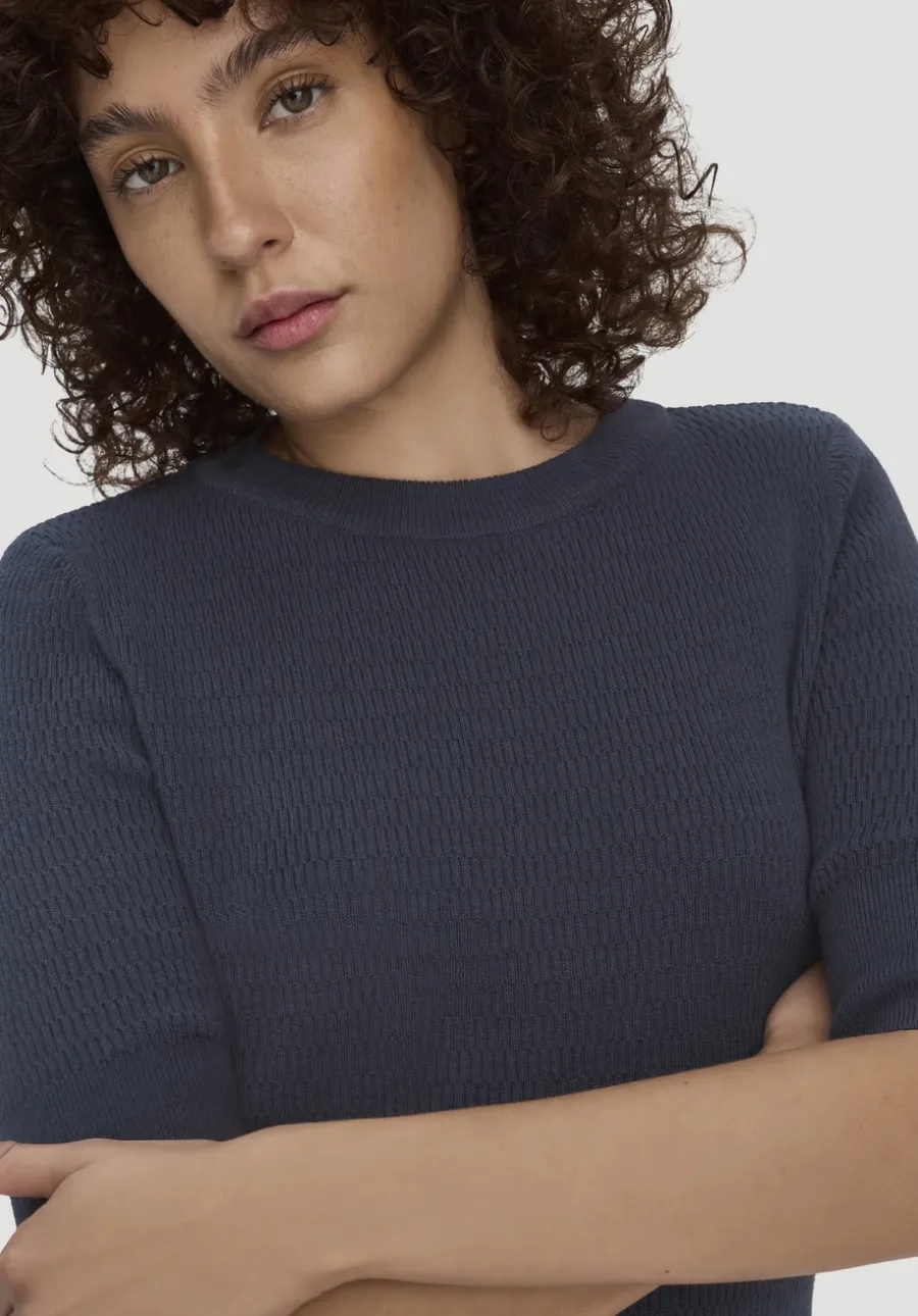 Strick Kleid Regular aus Bio-Baumwolle und Wolle von hessnatur
