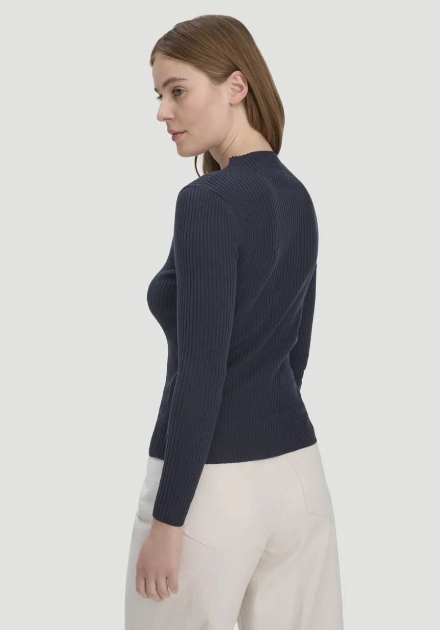 Strick Pullover Fitted aus TENCEL™ Lyocell mit Bio-Baumwolle von hessnatur