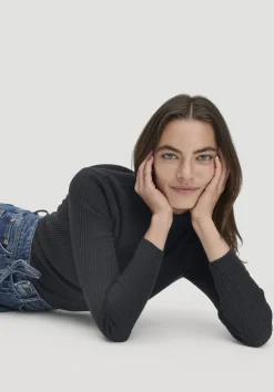 Strick Pullover Fitted aus TENCEL™ Lyocell mit Bio-Baumwolle von hessnatur