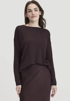 Strick Pullover Oversize aus TENCEL™ Lyocell mit Bio-Baumwolle von hessnatur