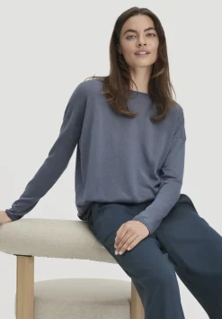 Strick Pullover Oversize aus TENCEL™ Lyocell mit Bio-Baumwolle von hessnatur