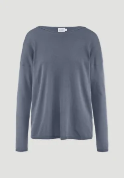 Strick Pullover Oversize aus TENCEL™ Lyocell mit Bio-Baumwolle von hessnatur