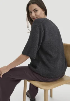 Strick Pullover Oversize aus Bio-Merinowolle mit Bio-Baumwolle von hessnatur