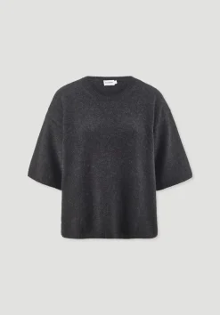 Strick Pullover Oversize aus Bio-Merinowolle mit Bio-Baumwolle von hessnatur