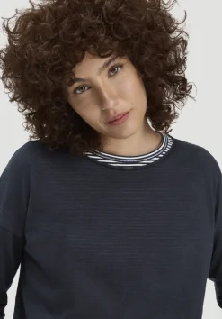 Strick Pullover Oversize aus TENCEL™ Lyocell mit Bio-Baumwolle von hessnatur