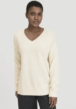 Strick Pullover Oversized aus Bio-Merinowolle mit Cashmere von hessnatur