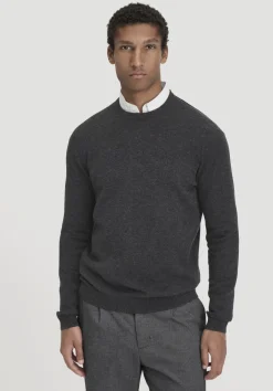 Strick Pullover Regular aus Bio-Merinowolle mit Cashmere von hessnatur