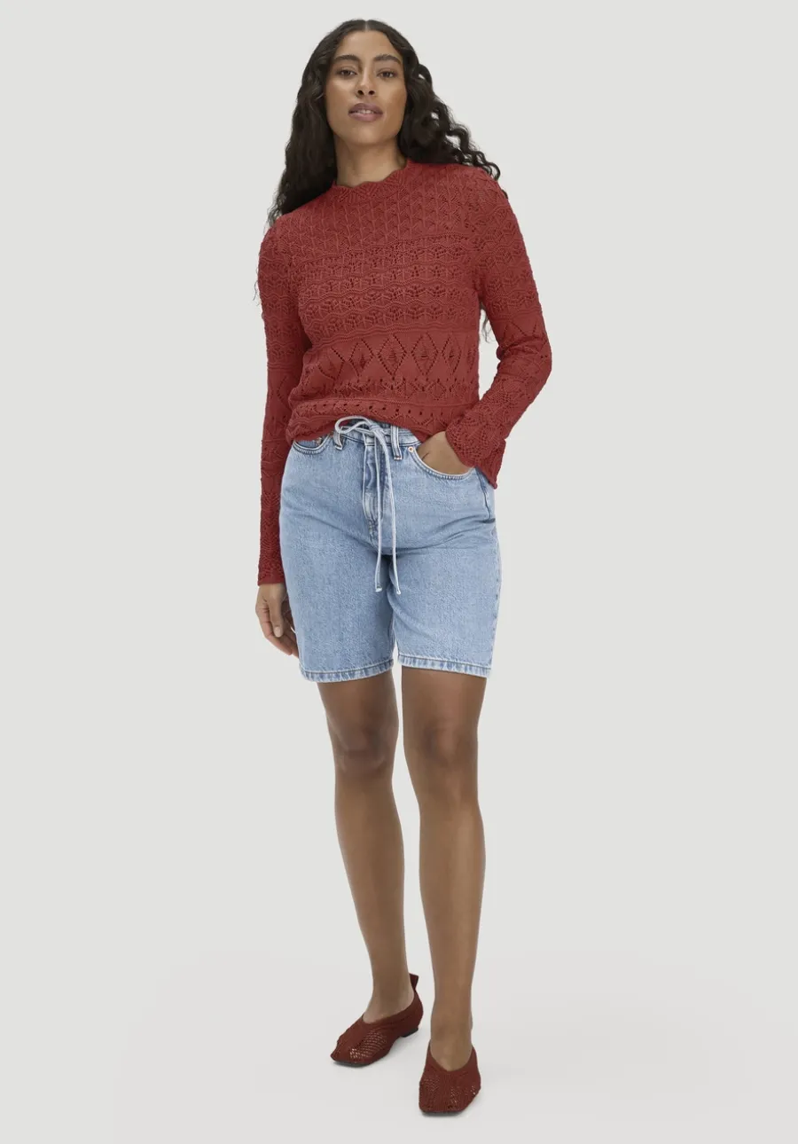 Strick Pullover Regular aus reiner Bio-Baumwolle von hessnatur