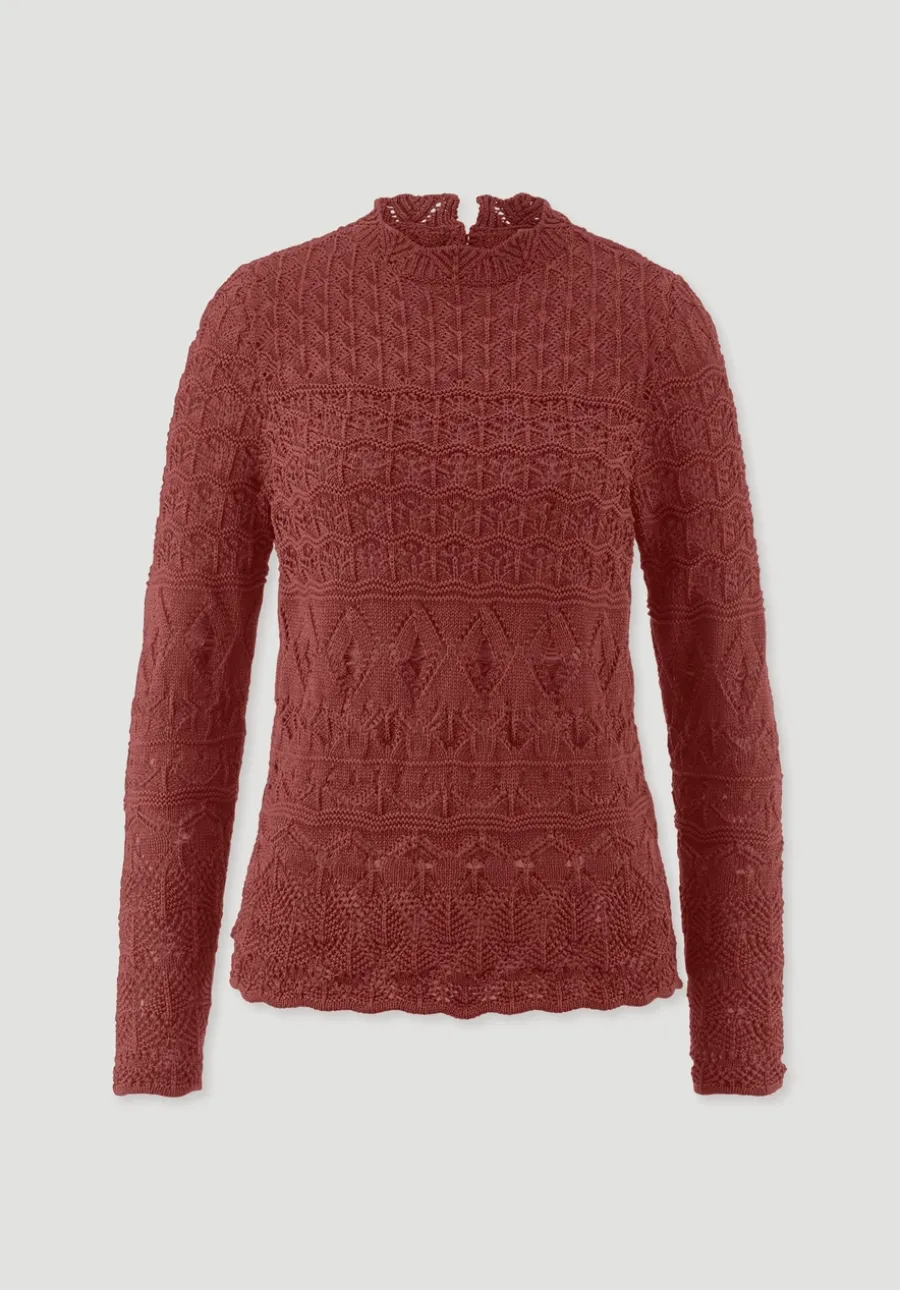 Strick Pullover Regular aus reiner Bio-Baumwolle von hessnatur