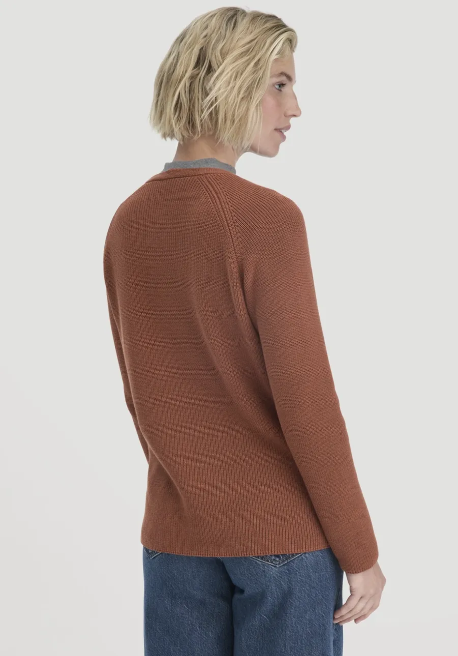 Strick Pullover Regular aus reiner Bio-Baumwolle von hessnatur