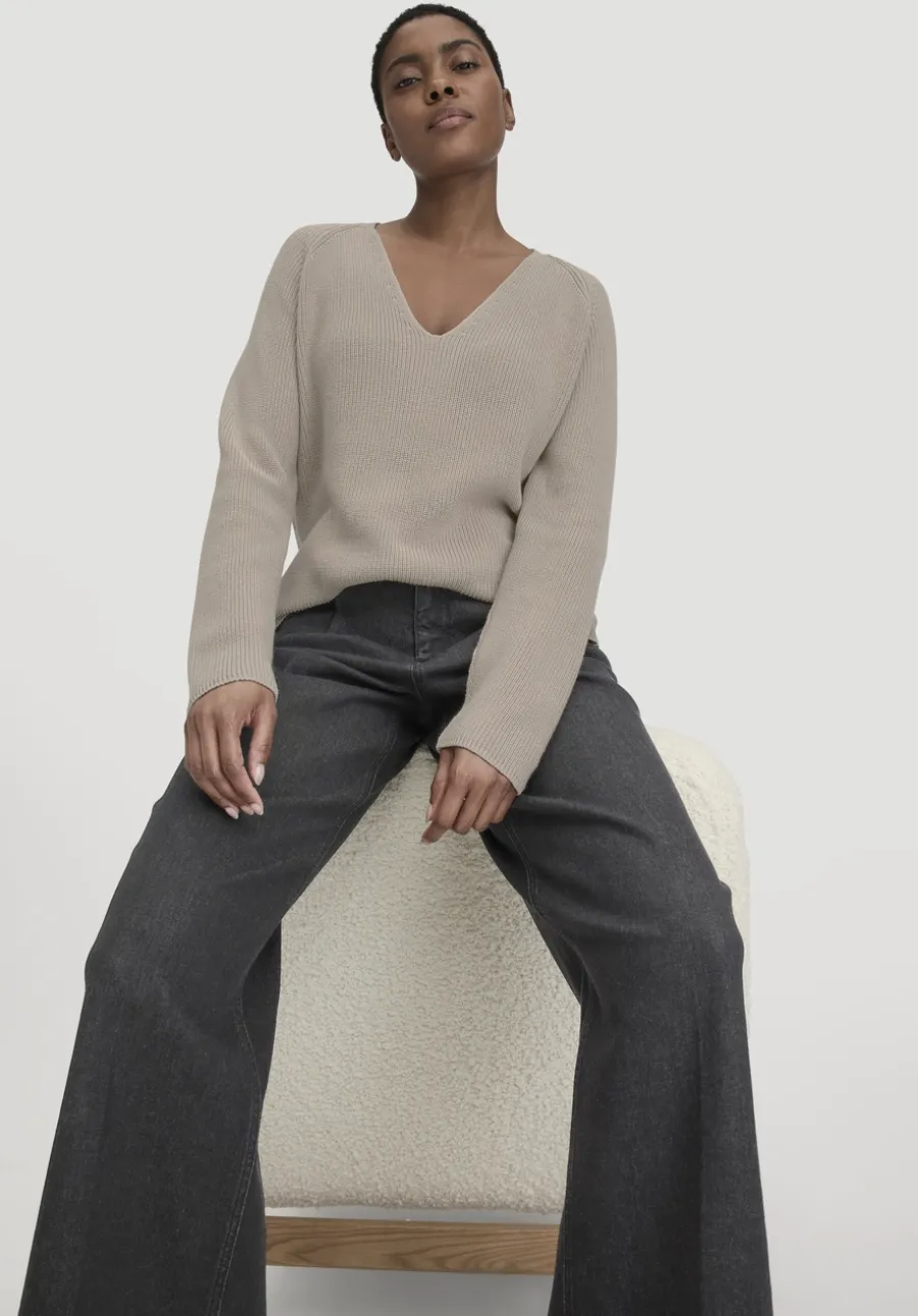 Strick Pullover Regular aus reiner Bio-Baumwolle von hessnatur