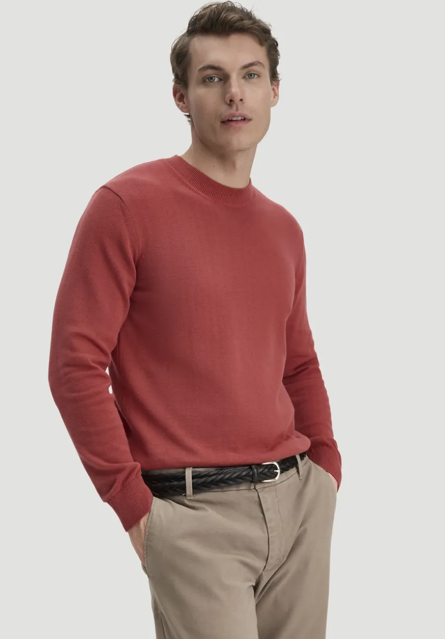 Strick Pullover Regular aus reiner Bio-Baumwolle von hessnatur